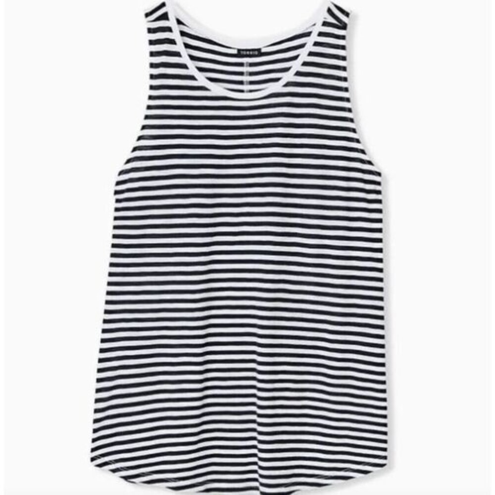 Torrid Black and White Tanktop